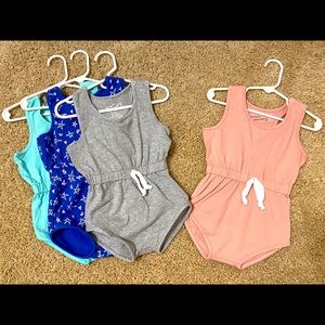 June & January rompers